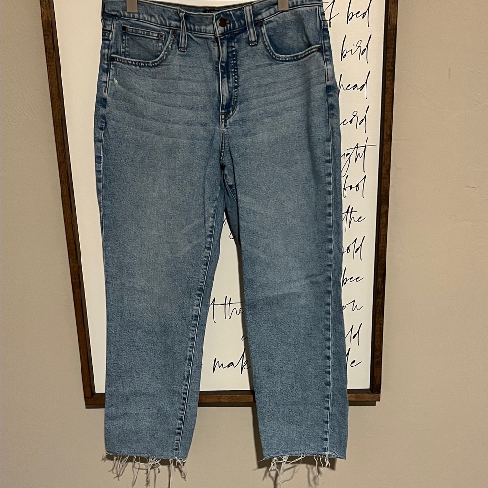 J. Crew Essential Straight Classic Blue Women's Jeans